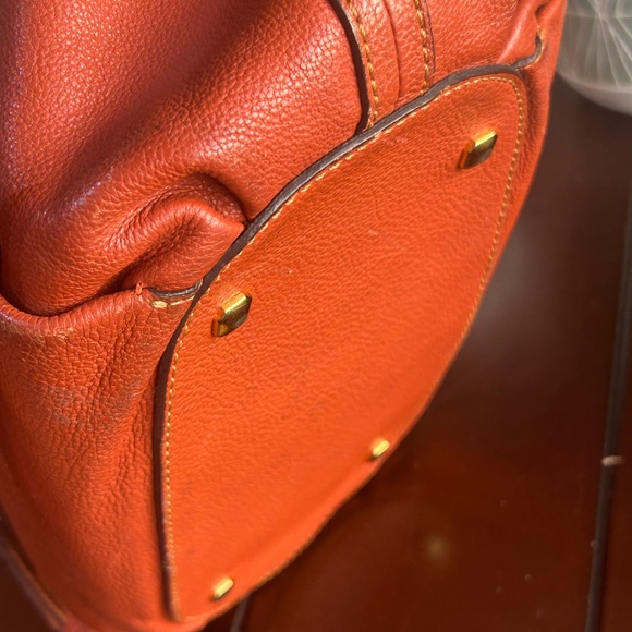 MCM Orange Leather shoulder bag - Picture 7 of 17